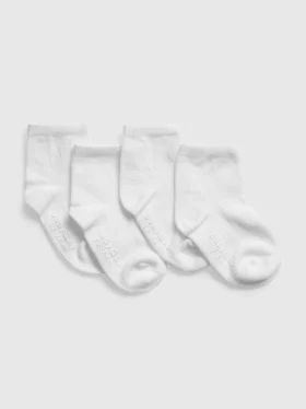 Toddler Quarter Crew Socks (4-Pack)