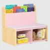 Toddler Reading Nook with Padded Bench