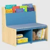 Toddler Reading Nook with Padded Bench