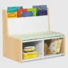 Toddler Reading Nook with Padded Bench