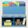 Toddler Reading Nook with Padded Bench