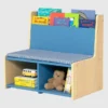 Toddler Reading Nook with Padded Bench