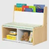 Toddler Reading Nook with Padded Bench