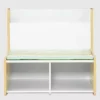 Toddler Reading Nook with Padded Bench