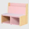 Toddler Reading Nook with Padded Bench