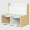 Toddler Reading Nook with Padded Bench