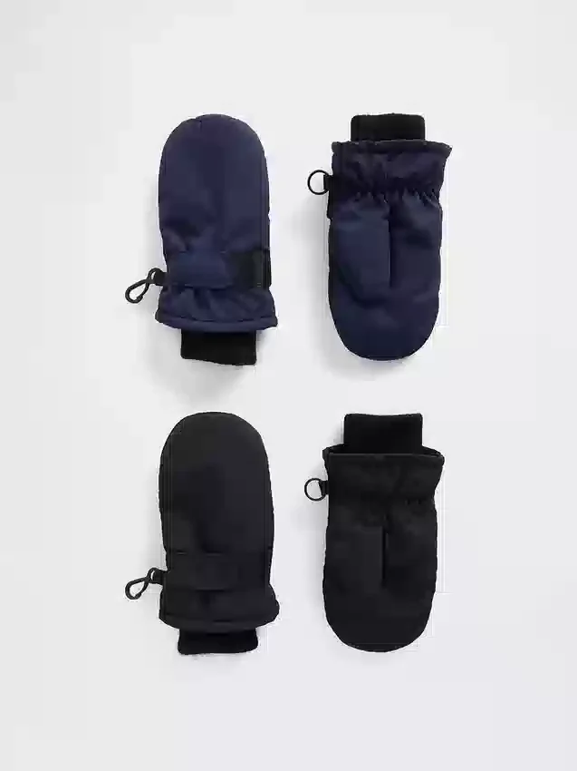 Toddler Snow Mittens (2-Pack)