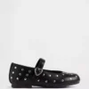 Toddler Studded Mary Jane Flats