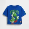 Toddler Super Mario Oversized Graphic T-Shirt