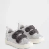 Toddler Vegan Fur Glitter Sneakers