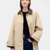 Twill Oversized Trench Coat