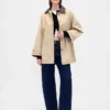 Twill Oversized Trench Coat