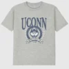 Uconn Laurel Crest Graphic T-Shirt
