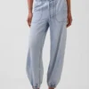 Ultrasoft Denim Easy Barrel Joggers