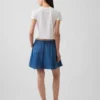 Ultrasoft Denim Easy Mini Skirt