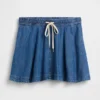 Ultrasoft Denim Easy Mini Skirt
