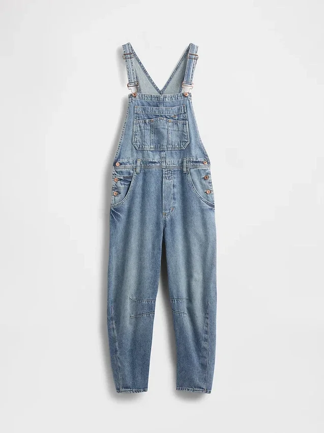 Ultrasoft Denim Horseshoe Overalls