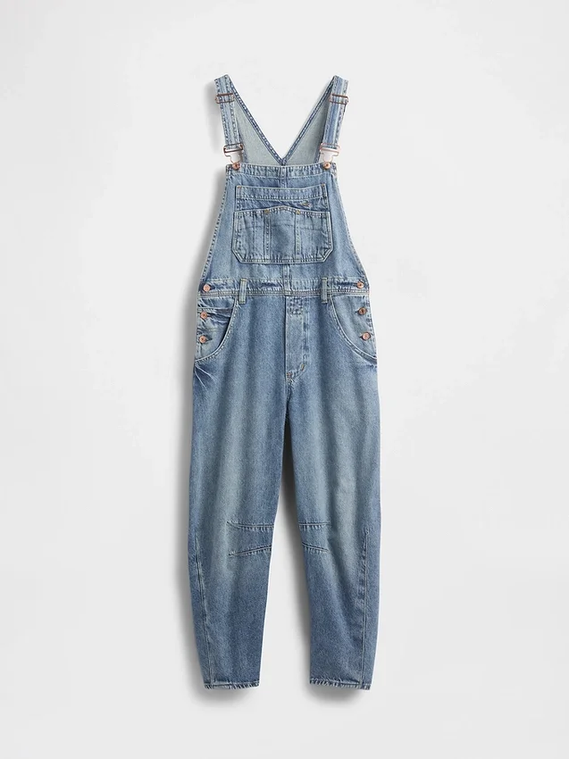 Ultrasoft Denim Horseshoe Overalls