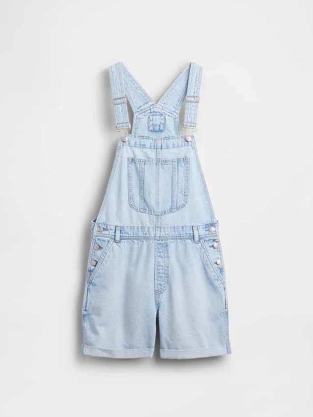Ultrasoft Denim Loose Shortalls