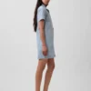 Ultrasoft Denim Mini Shirtdress