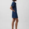 Ultrasoft Denim Mini Shirtdress