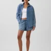 Ultrasoft Denim Oversized Shirt