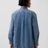 Ultrasoft Denim Oversized Shirt