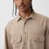 Ultrasoft Denim Relaxed Utility Shirt
