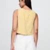 Ultrasoft Denim Shell Tank Top