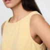 Ultrasoft Denim Shell Tank Top