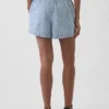 Ultrasoft Denim Stripe Easy Shorts