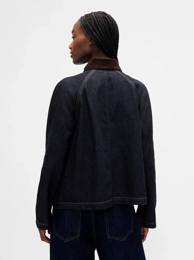 Ultrasoft Denim Swing Chore Jacket