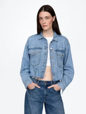 Ultrasoft Icon Denim Crop Jacket