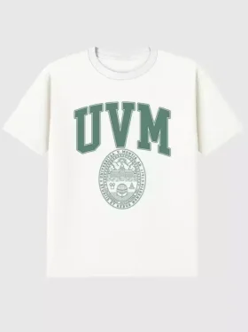 Uvm College Crest Graphic T-Shirt