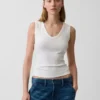 Variegated Rib Tank Top