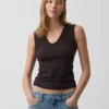 Variegated Rib Tank Top