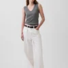 Variegated Rib Tank Top