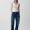 Variegated Rib Tank Top