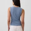 Variegated Rib Tank Top
