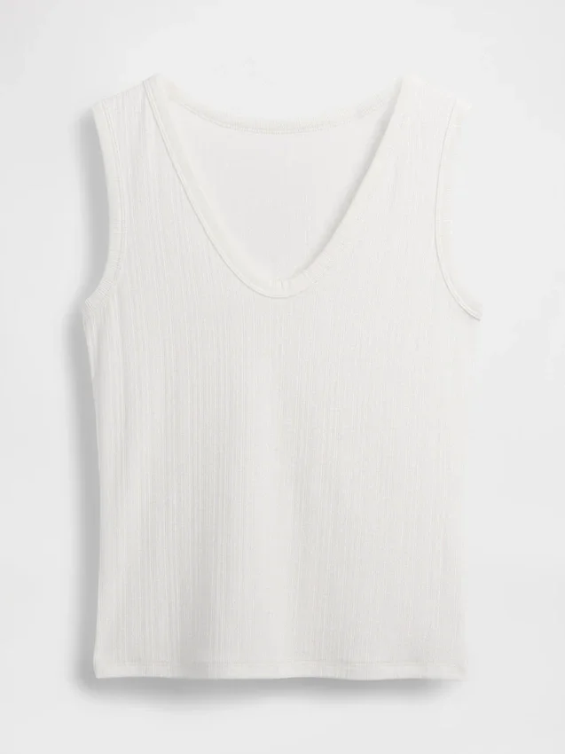 Variegated Rib Tank Top