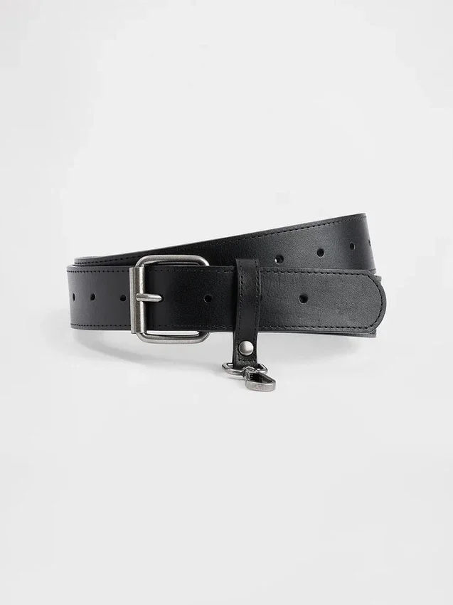Vegan Leather Key-Ring Belt