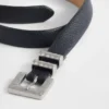 Vegan Pebble Leather Belt