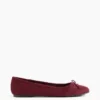 Vegan Suede Ballet Flats