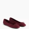 Vegan Suede Ballet Flats