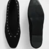 Vegan Suede Ballet Flats