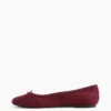 Vegan Suede Ballet Flats