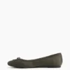 Vegan Suede Ballet Flats