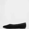 Vegan Suede Ballet Flats