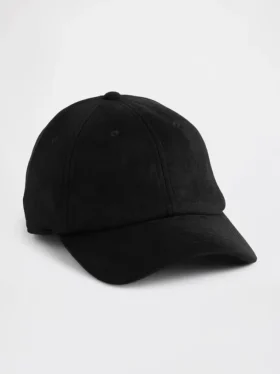 Vegan Suede Baseball Hat