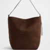 Vegan Suede Bucket Bag